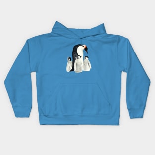 Emperor penguins Kids Hoodie